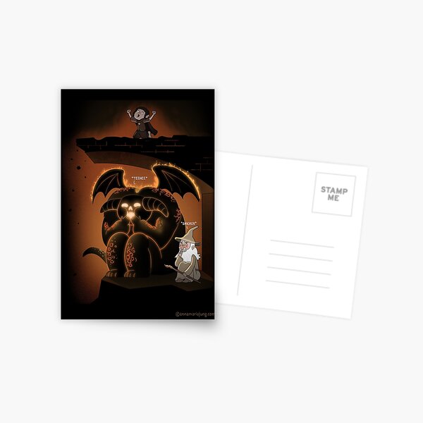 Wizardly Shenanigans Postcard