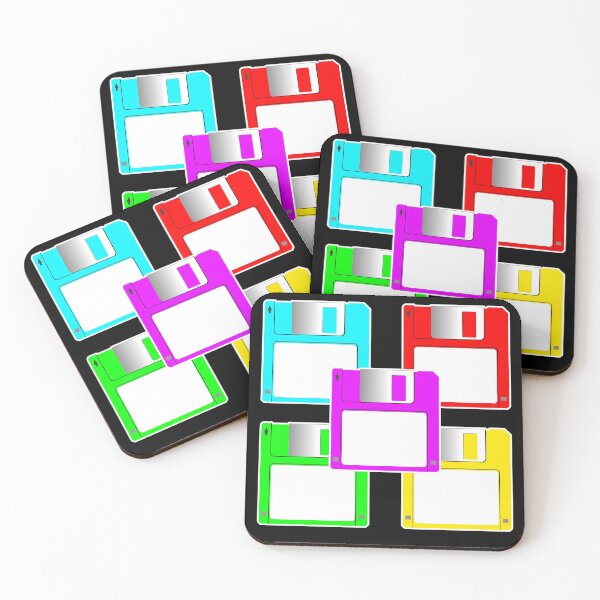 Item preview, Floppy Disks Colorful designed and sold by SOwenPhoto.