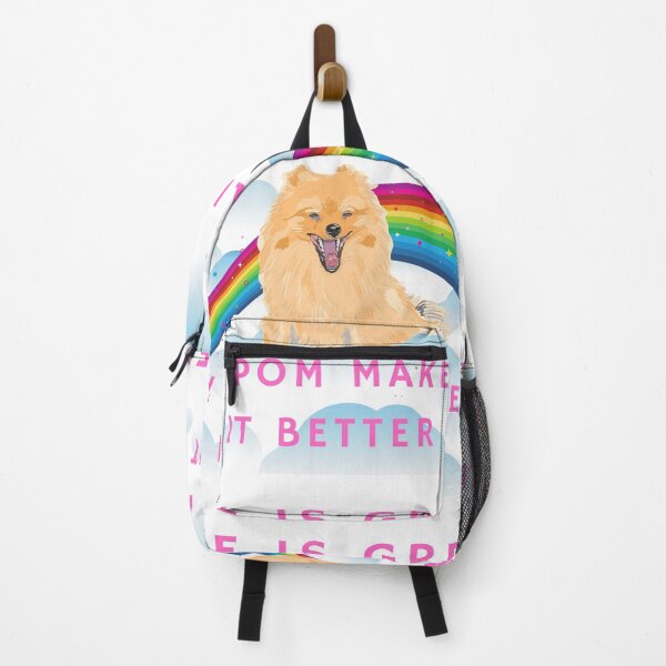 Item preview, Life is great my pom makes it better Rainbow designed and sold by kyds.