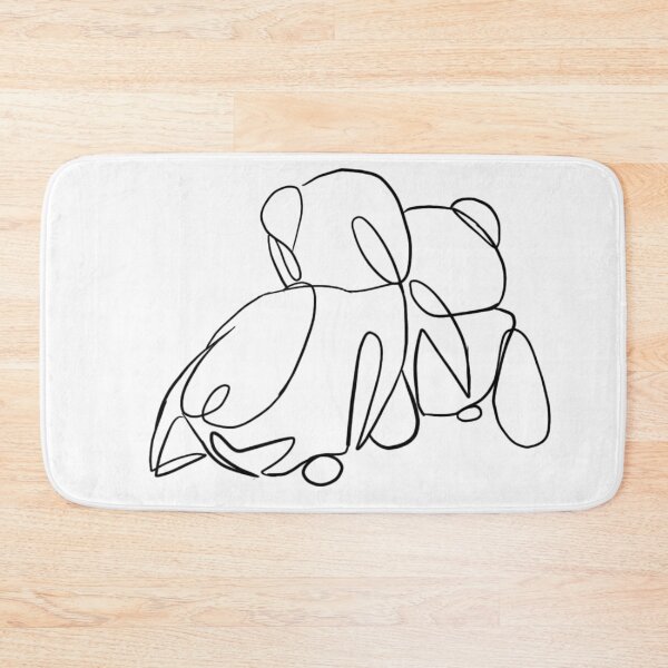 Item preview, teddy bear pair (white) designed and sold by daifantazis.