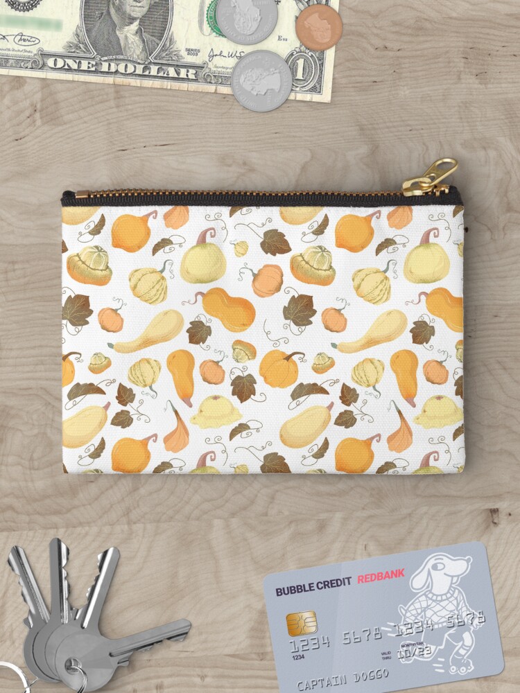 Thumbnail 3 of 4, Zipper Pouch, Pumpkin pattern designed and sold by Sandramartins.