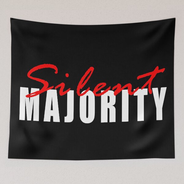 Item preview, Silent Majority designed and sold by ArtOfRebellion.
