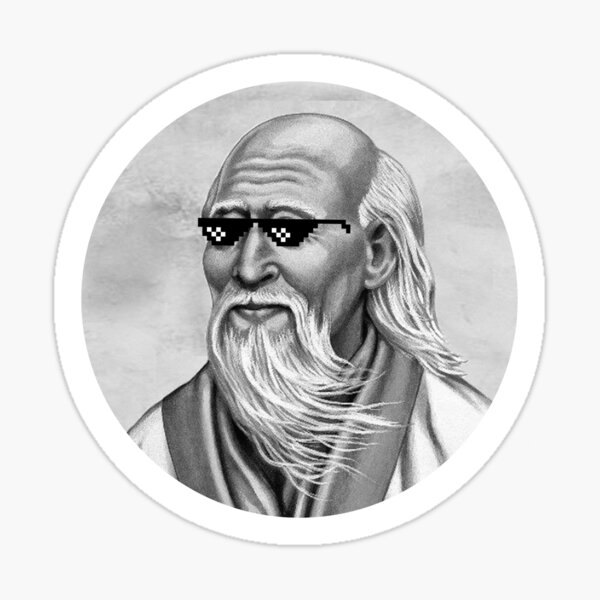 Aperçu de l'œuvre Thug Life Lao Tzu créée et vendue par Jordbord.