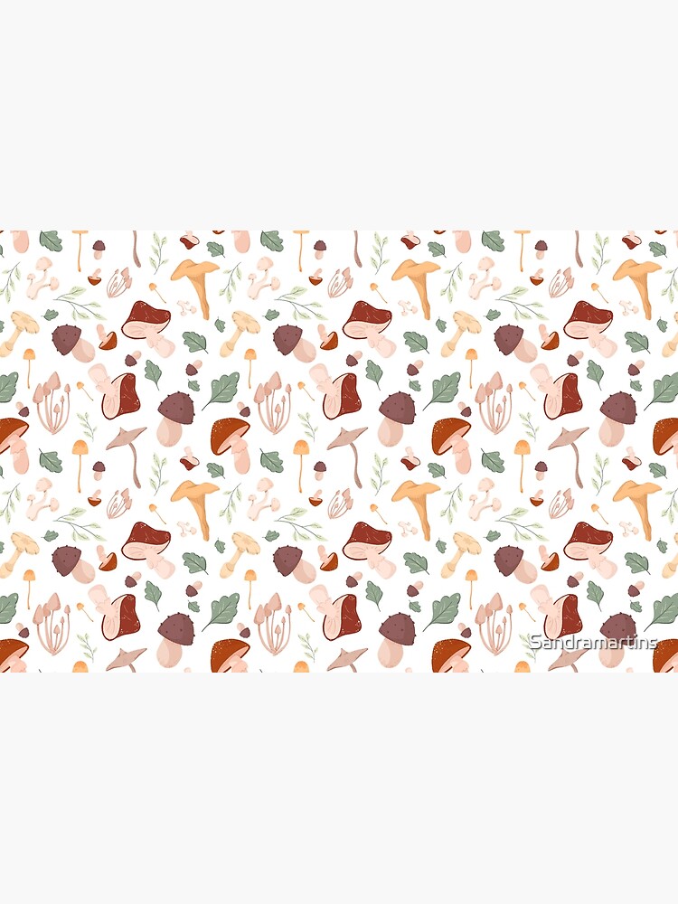 Thumbnail 4 of 4, Zipper Pouch, Mushroom pattern designed and sold by Sandramartins.