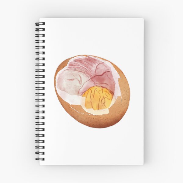 Item preview, Watercolor Illustration of Chinese Snack - Fertilized chicken egg | 毛鸡蛋 designed and sold by iswenyi.