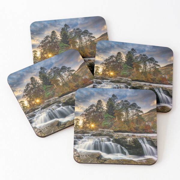 Item preview, Falls of Dochart at Sunset, Killin, Stirling, Scotland designed and sold by Tom  Mackie.