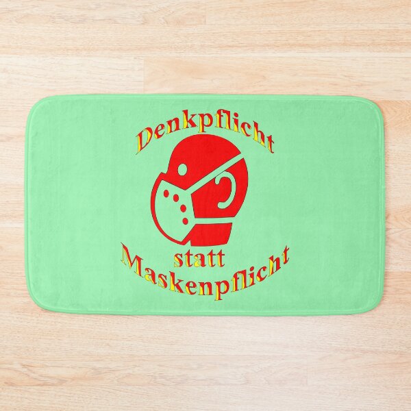 Item preview, Obligation to think instead of a mask requirement designed and sold by ARTmanhART.