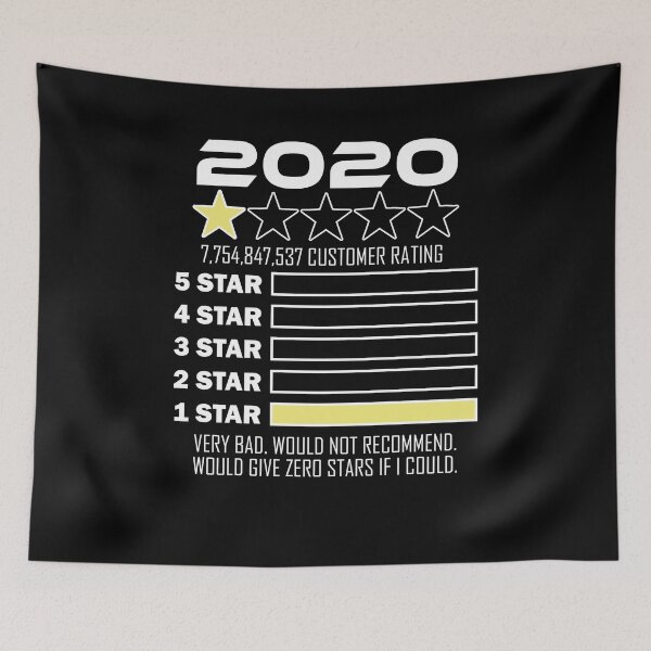 Item preview, 1 Star Rating 2020 Year Review Very Bad Design  designed and sold by Tom2468.