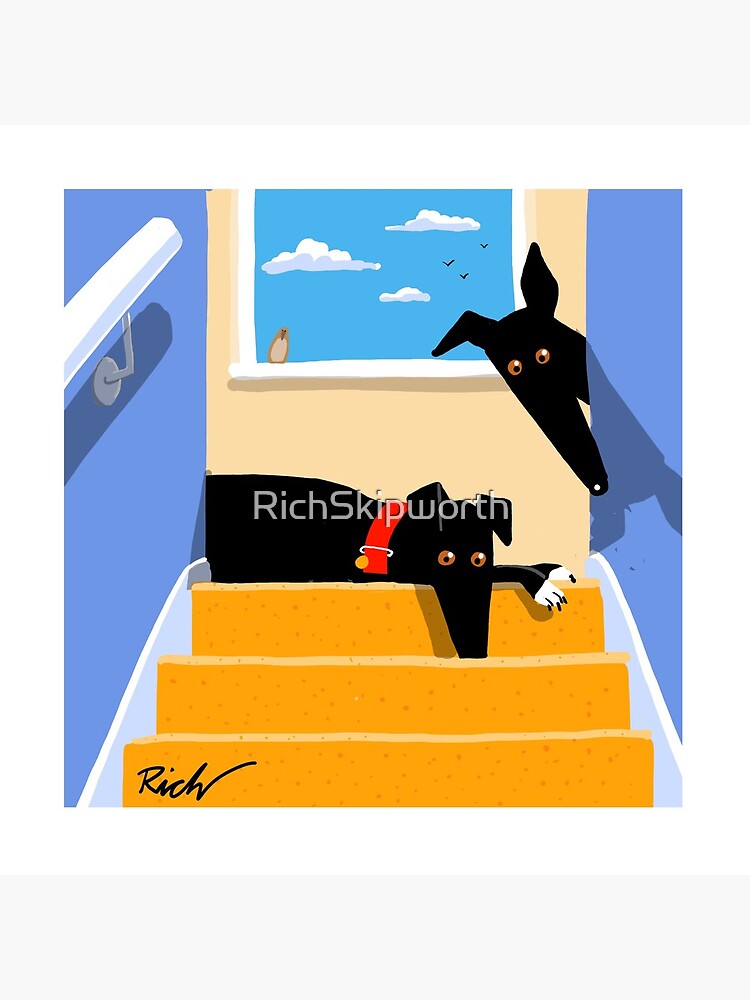 The Hounds at the Top of the Stairs by RichSkipworth