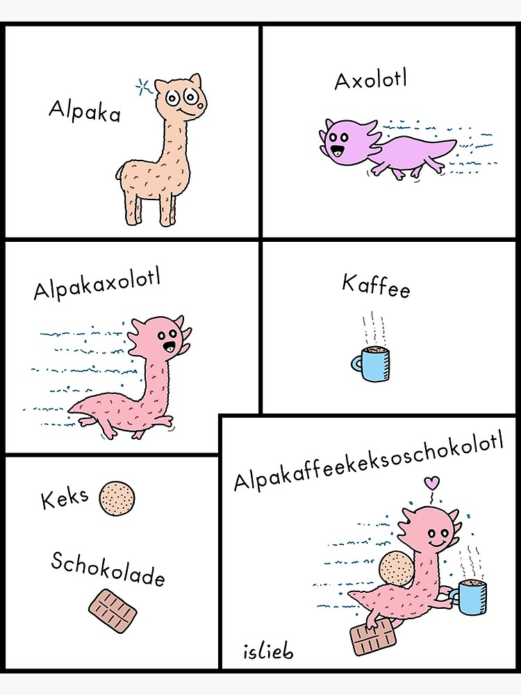 Alpaka-Axolotl-Kaffee-Kombo von islieb
