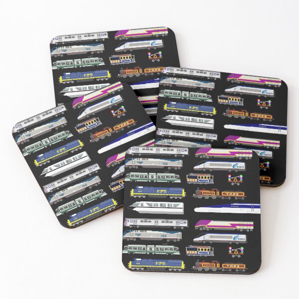 Item preview, Railway Vehicles - The Kids' Picture Show designed and sold by KidsPictureShow.