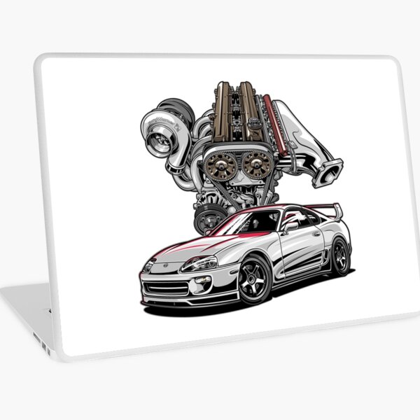 Supra 2jz Skin adhésive d'ordinateur