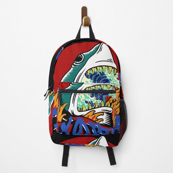 Item preview, Shark on Fire designed and sold by TribeJunky.