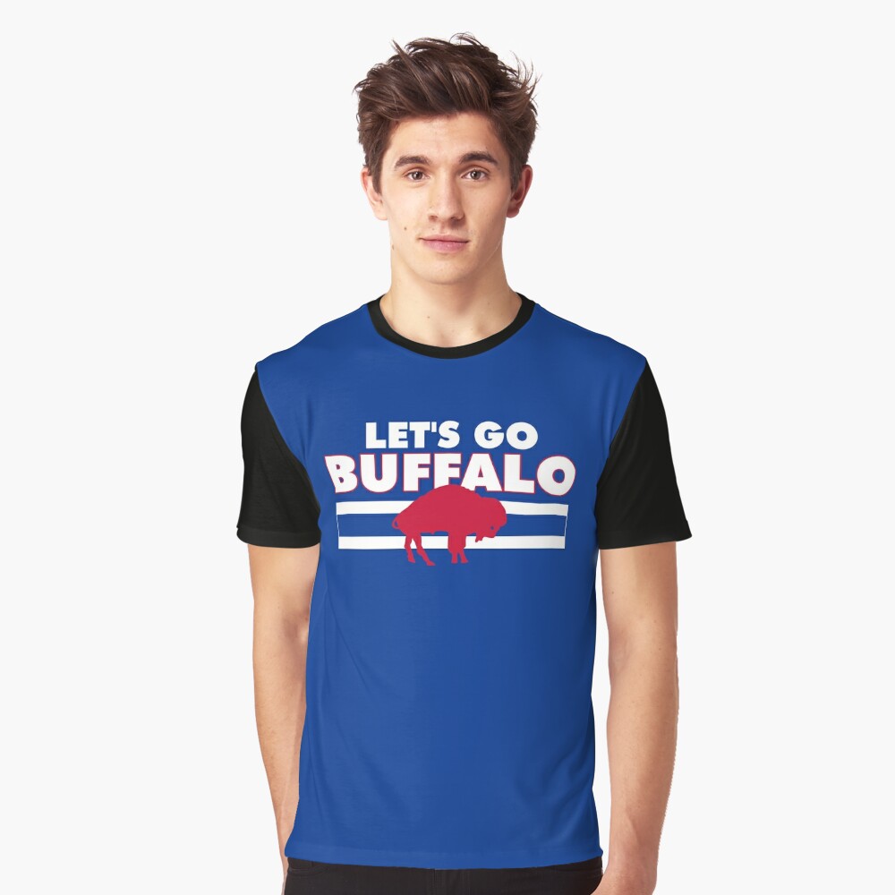  Let's Go Buffalo T-Shirt : Sports & Outdoors