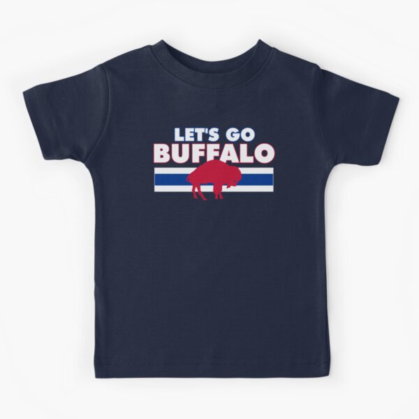 let's go buffalo Kids Pullover Hoodie for Sale by NovaTees