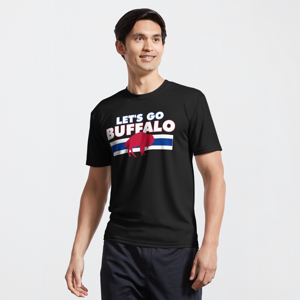  Let's Go Buffalo T-Shirt : Sports & Outdoors