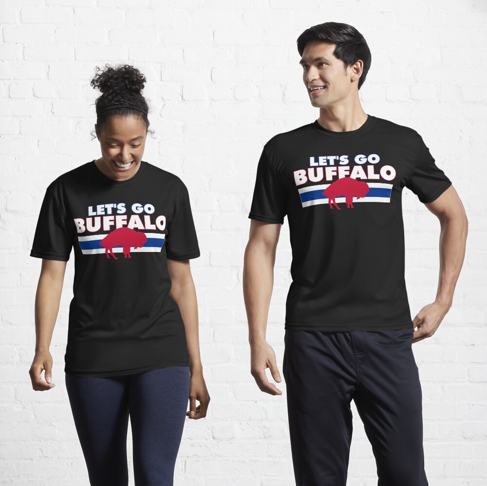  Let's Go Buffalo T-Shirt : Sports & Outdoors