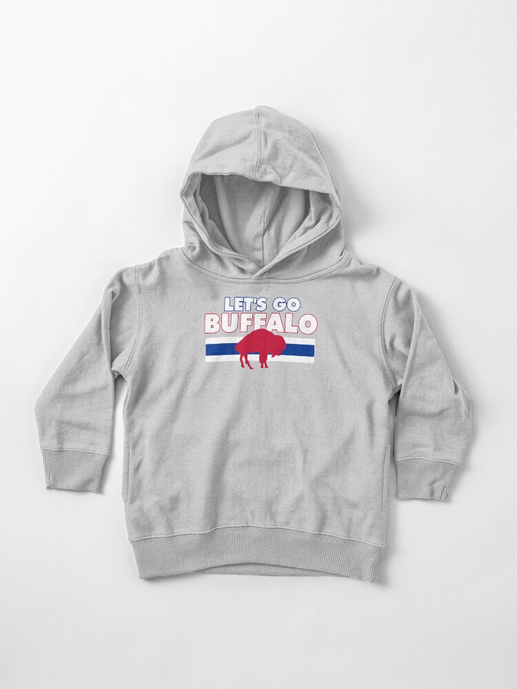 Let's Go Buffalo Toddler Sweatshirt | Buffalo Football Toddler Hoodie | Buffalo Bills Youth Hoodie | Buffalo Bills Kid Gift | Toddler Hoodie