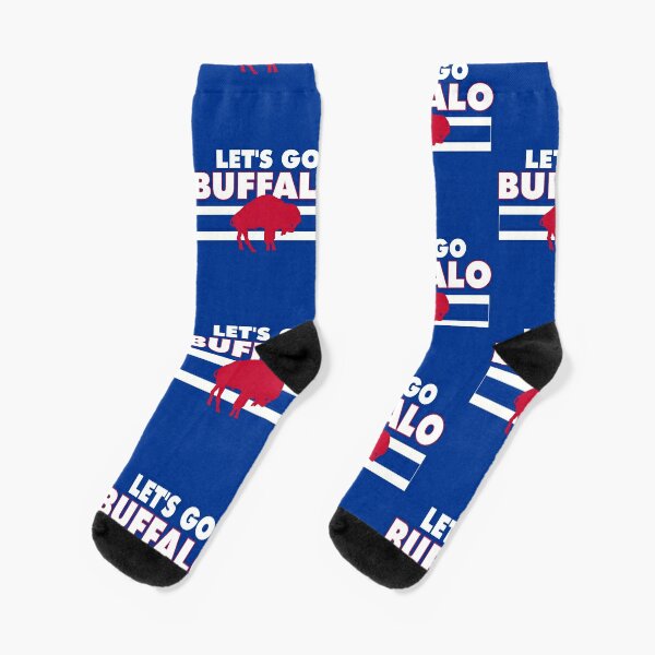 let's go buffalo' Socks for Sale by NovaTees