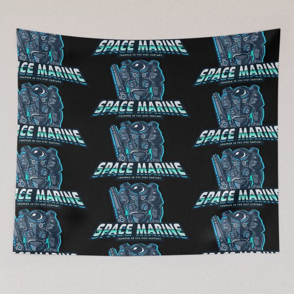 Item preview, Space Marine Trapped In the 21st Century designed and sold by Good-Looking Corpse.
