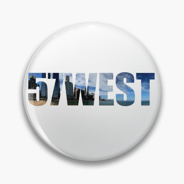 57WEST - Chicago Skyline Pin