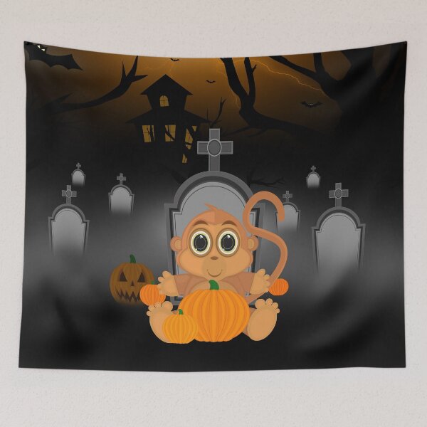 Item preview, Halloween Monkey designed and sold by Adamzworld.