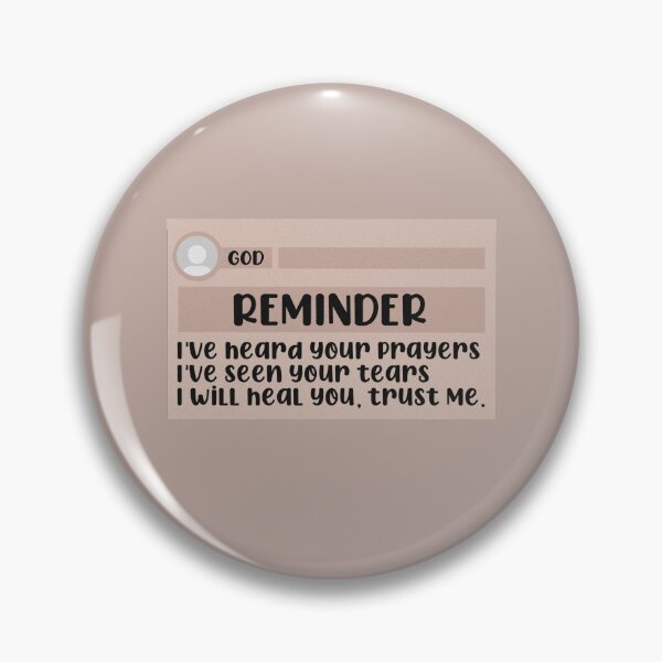 Item preview, Reminder From God To You designed and sold by crizzycreates.