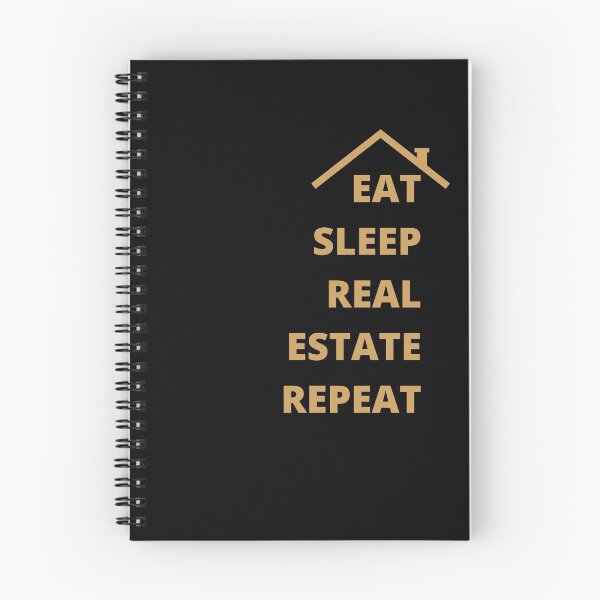 Artikelvorschau, Gold Eat Sleep Real Estate Repeat entworfen und verkauft von FourNuns.