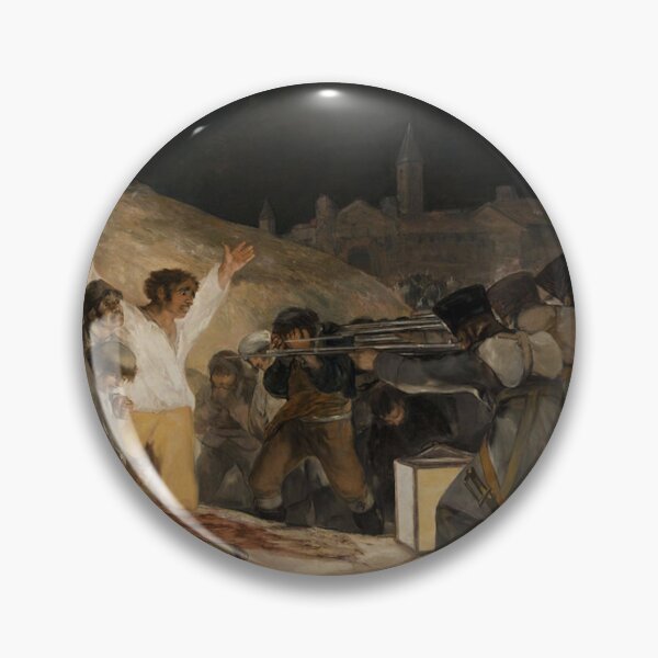 Item preview, Francisco Goya The Third of May 1808 famous painting Oil on Canvas designed and sold by MindChirp.