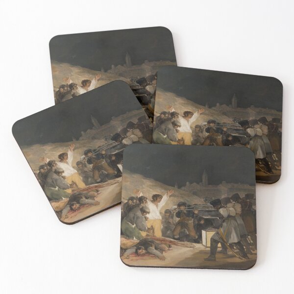 Item preview, Francisco Goya The Third of May 1808 famous painting Oil on Canvas designed and sold by MindChirp.