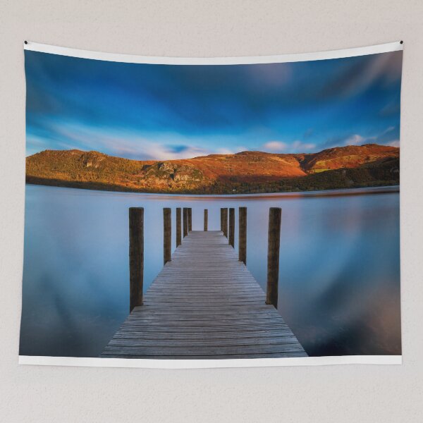 Item preview, Jetty on Derwent Water, Lake District National Park, Cumbria, England designed and sold by Tom  Mackie.