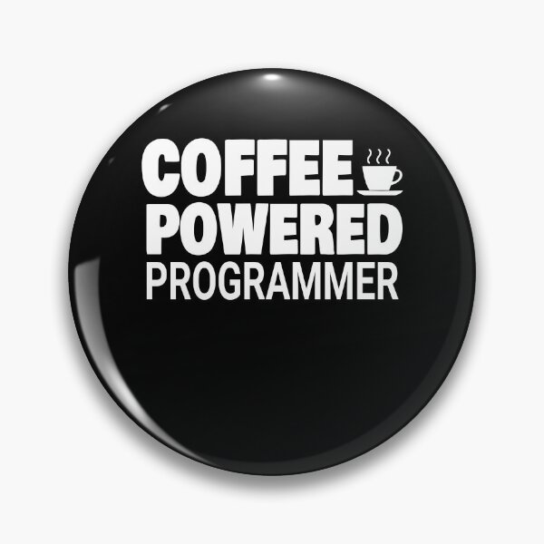 Item preview, Programmer Powered By Coffee Coding designed and sold by jacks-tees.