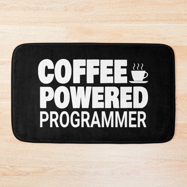 Item preview, Programmer Powered By Coffee Coding designed and sold by jacks-tees.