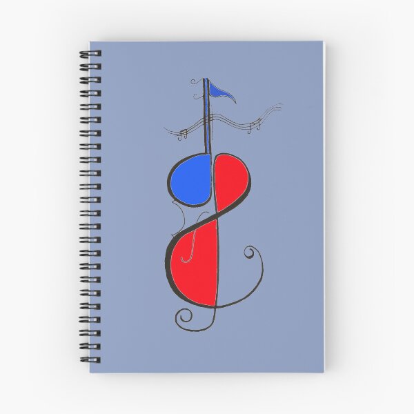 Item preview, Violin with indesigned musical notes designed and sold by DollyJ.