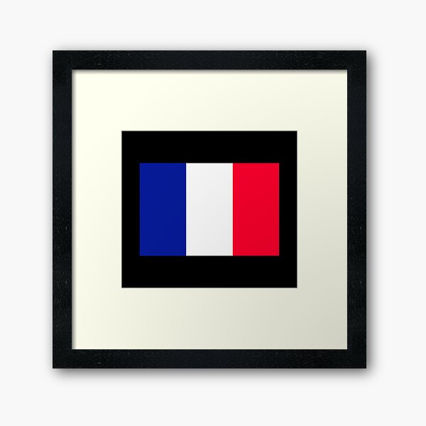France Impression encadrée