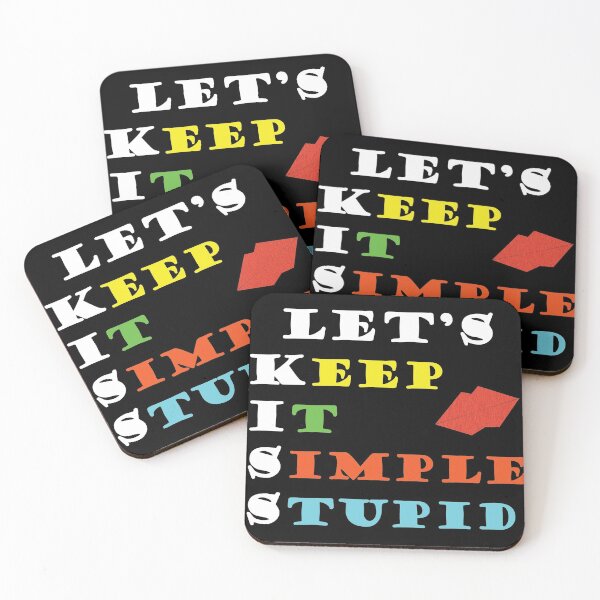Item preview, Let's KISS (Keep It Simple Stupid) - Typography Design designed and sold by art-by-shadab.