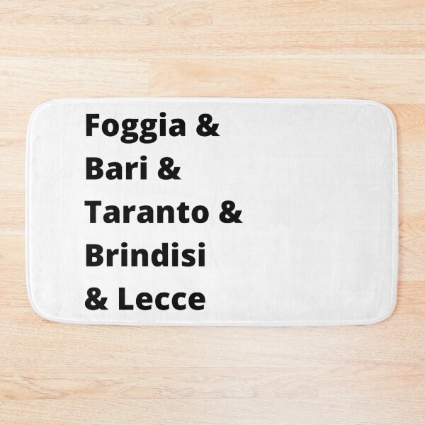 Item preview, Foggia Bari Taranto Brindisi Lecce / Puglia designed and sold by FourNuns.