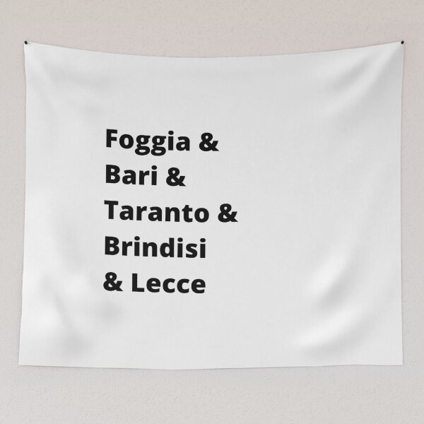Item preview, Foggia Bari Taranto Brindisi Lecce / Puglia designed and sold by FourNuns.