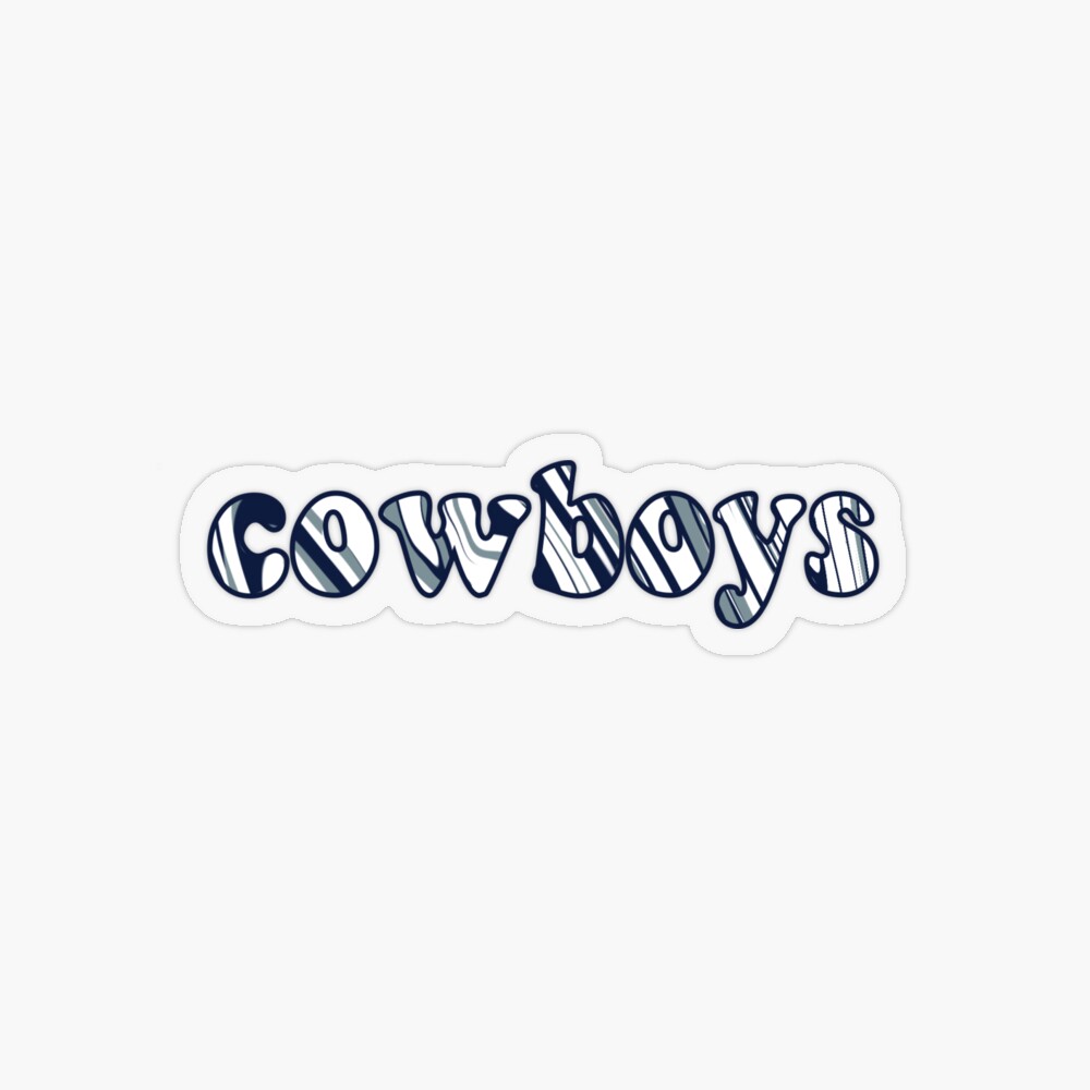 Dallas Cowboys Sticker Pack Sticker for Sale by sockaholic13