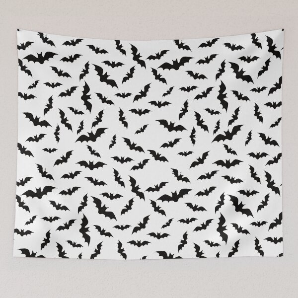 Item preview, Halloween cauldron of bats pattern designed and sold by ReluctantChickn.