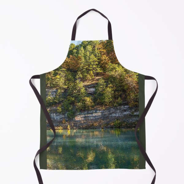 Item preview, Ozarks Autumn Cliff Painterly designed and sold by mljdwhite.