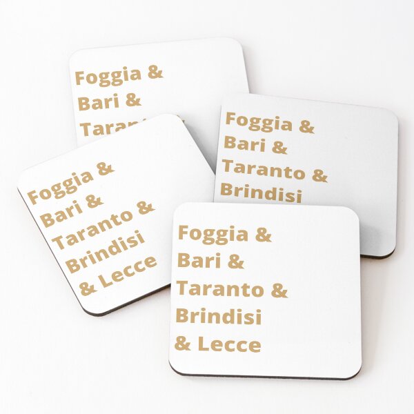 Item preview, Copy of Foggia Bari Taranto Brindisi Lecce / Puglia designed and sold by FourNuns.