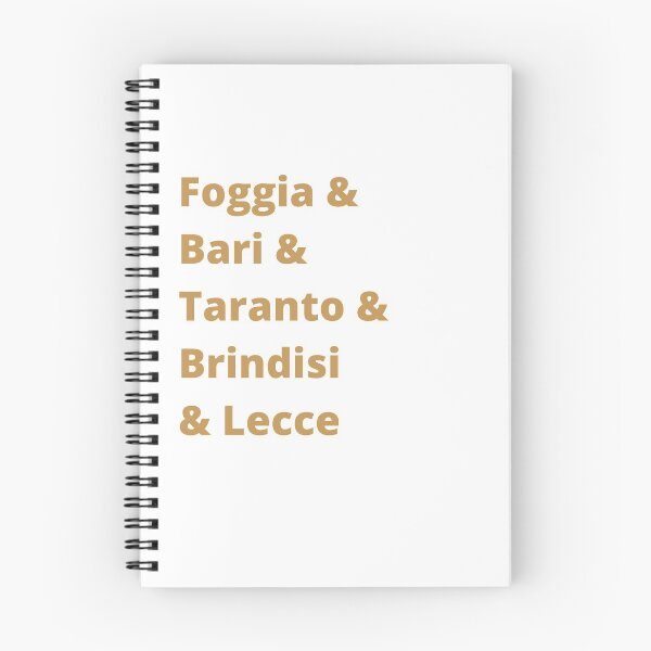 Item preview, Copy of Foggia Bari Taranto Brindisi Lecce / Puglia designed and sold by FourNuns.