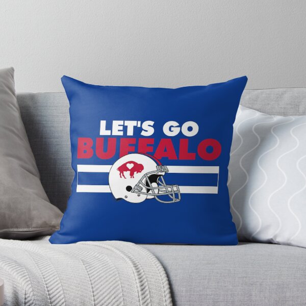 Lids Buffalo Bills Splatter Plush Bed Pillow - Blue