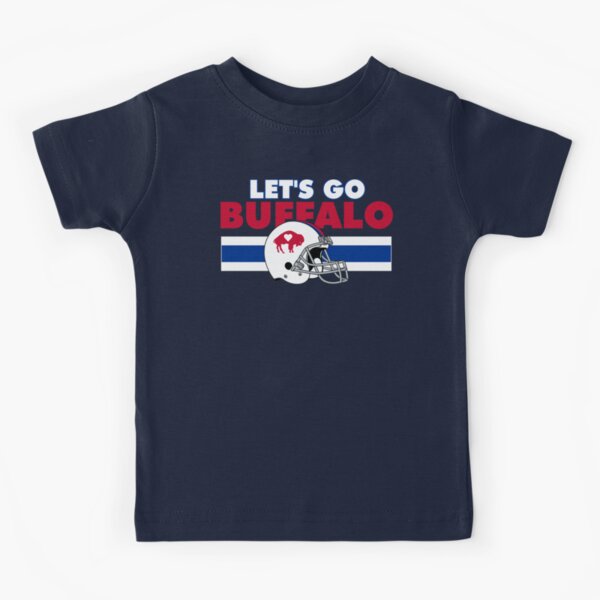 Buffalo Bills Baby Onesie Let's Go Buffalo Front & 