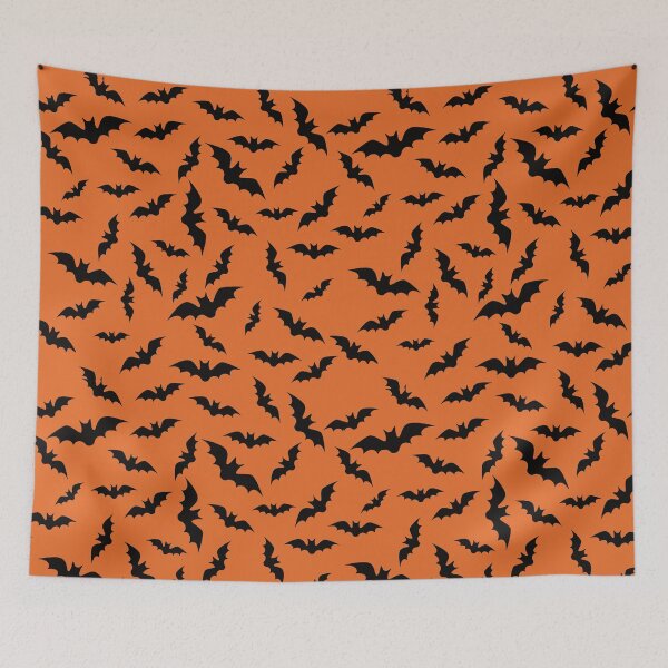 Item preview, Halloween cauldron of bats pattern designed and sold by ReluctantChickn.