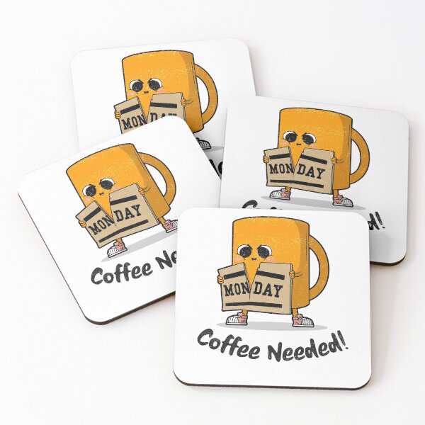 Item preview, Funny Mondays More Coffee Needed! designed and sold by jrenterprise.