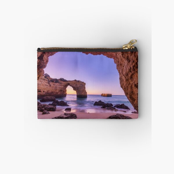 Item preview, Natural Sea Arch Framed by Cave, Praia da Albandeira, Algarve, Portugal designed and sold by Tom  Mackie.