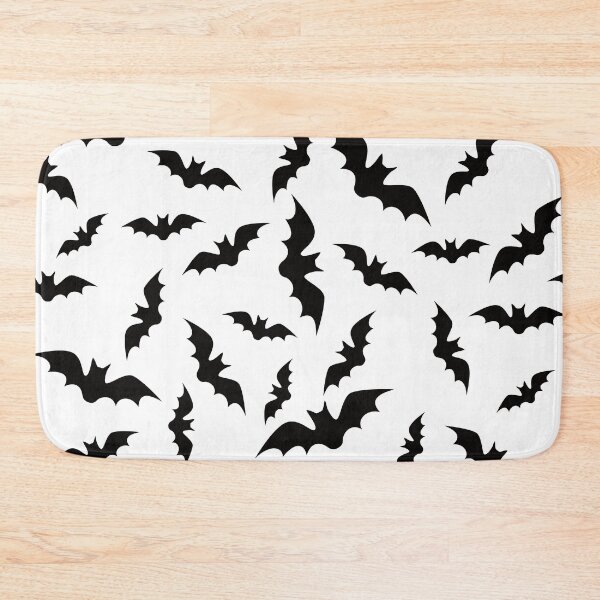 Item preview, Halloween cauldron of bats pattern designed and sold by ReluctantChickn.