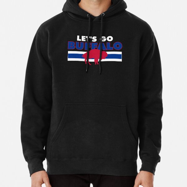 let's go buffalo Kids Pullover Hoodie for Sale by NovaTees